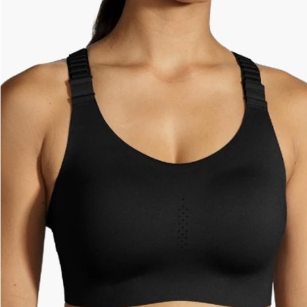 Brooks 2.0 Hold Me In Black Sports Bra